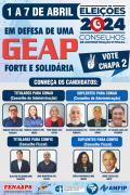 Eleições GEAP 2024: CNTSS/CUT participa da chapa 02 para escolha dos novos conselheiros do CONAD e CONFIS da GEAP para o triêni...