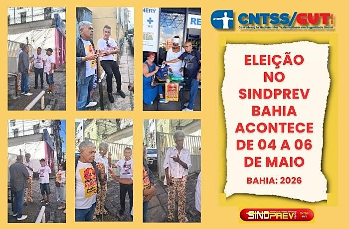 Divulgação CNTSS/CUT