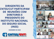 CNTSS/CUT intensifica reuniões com INSS para cobrar avanços na pauta dos servidores