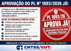 CNTSS/CUT: agendas em Brasília cobram regulamentação da 151 e o fim da escala 6x1