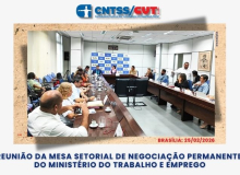 CNTSS/CUT discute no Ministério do Trabalho pauta dos servidores