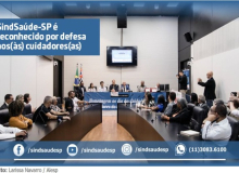 SindSaúde-SP é reconhecido pela luta em defesa dos(as) cuidadores(as)