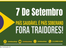 7 de Setembro será dia de luta pela soberania nacional em São Paulo 